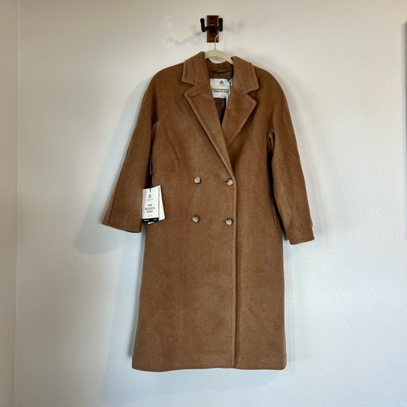 Babaton- The Slouch Coat in Cocoa Sand - Picture 10 of 13